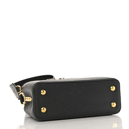 Louis Vuitton Taurillon Mini Capucines Black 4 of 7