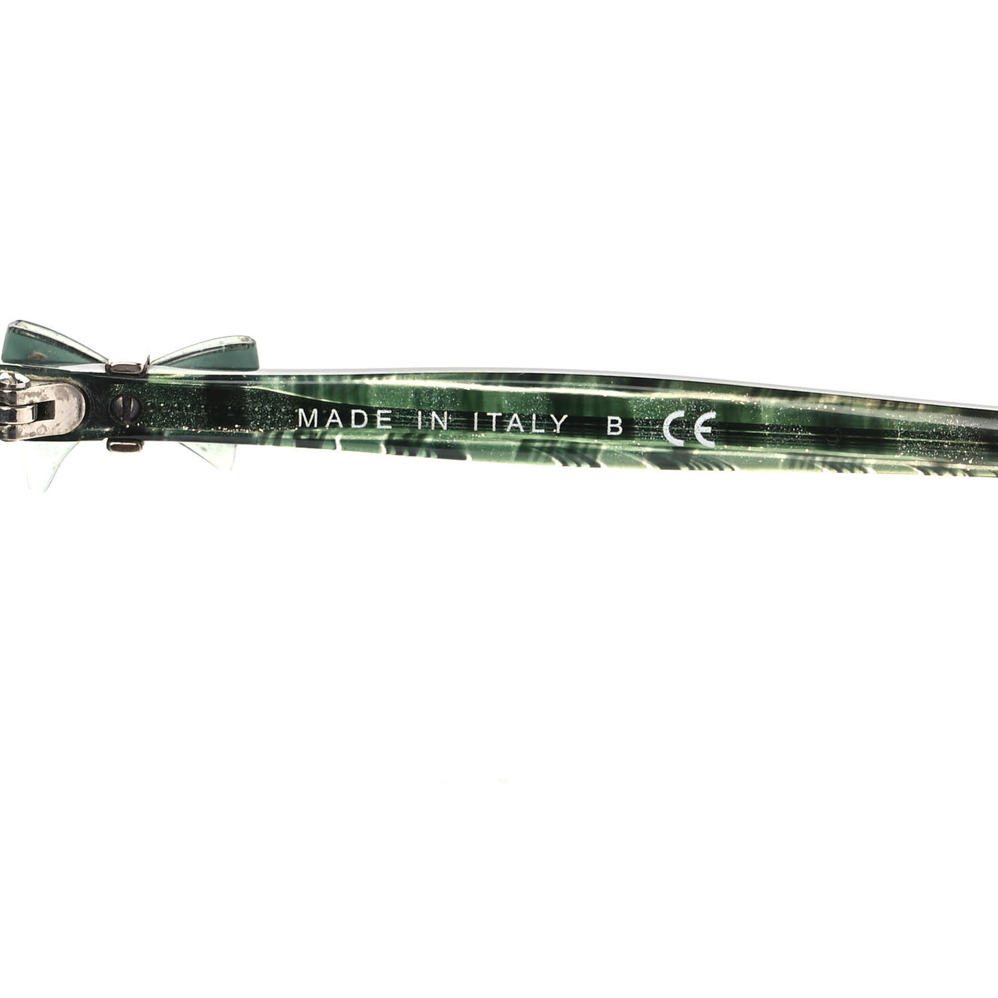 Acetate CC Bow Sunglasses 5205 Green