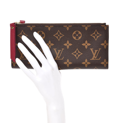 Louis Vuitton Monogram Adele Wallet Fuchsia 2 of 9