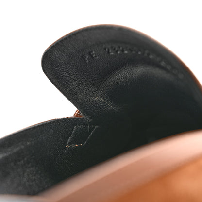 Hermes Suede Goatskin Groupie Mules 39 Brun Amourette 12 of 14