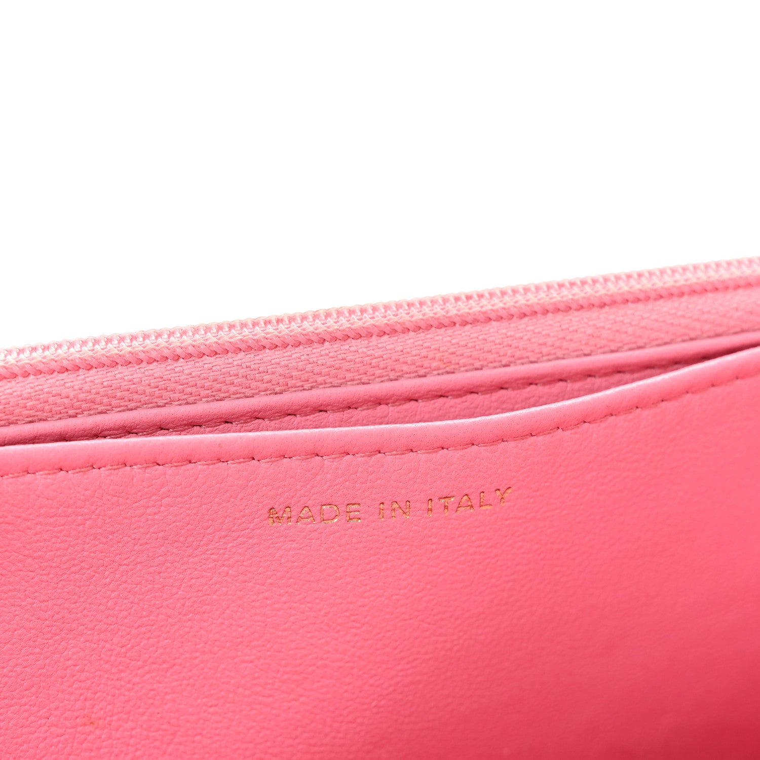 Chanel Lambskin Quilted Multicolor Top Handle Wallet On Chain WOC Light Pink 7 of 12