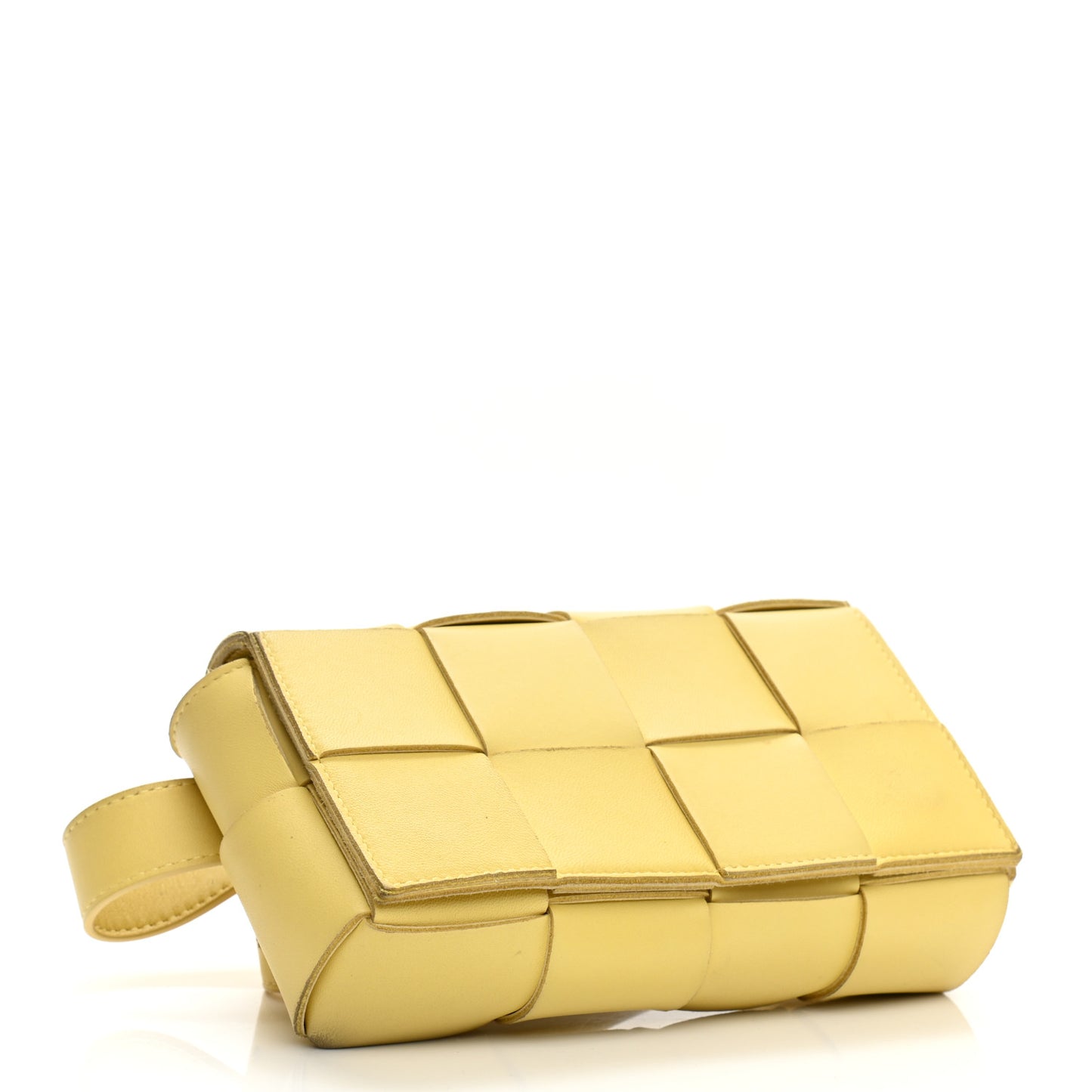 Nappa Maxi Intreccio The Belt Cassette Bag Butter