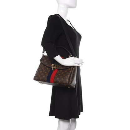 Louis Vuitton Monogram Georges MM Marine Cherry 2 of 10