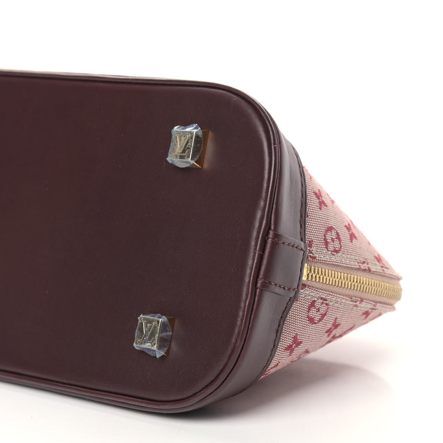 Mini Monogram Alma Long Cherry
