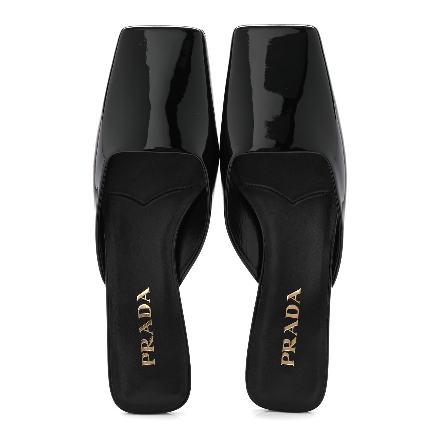 Patent Modellerie Mules 38 Black