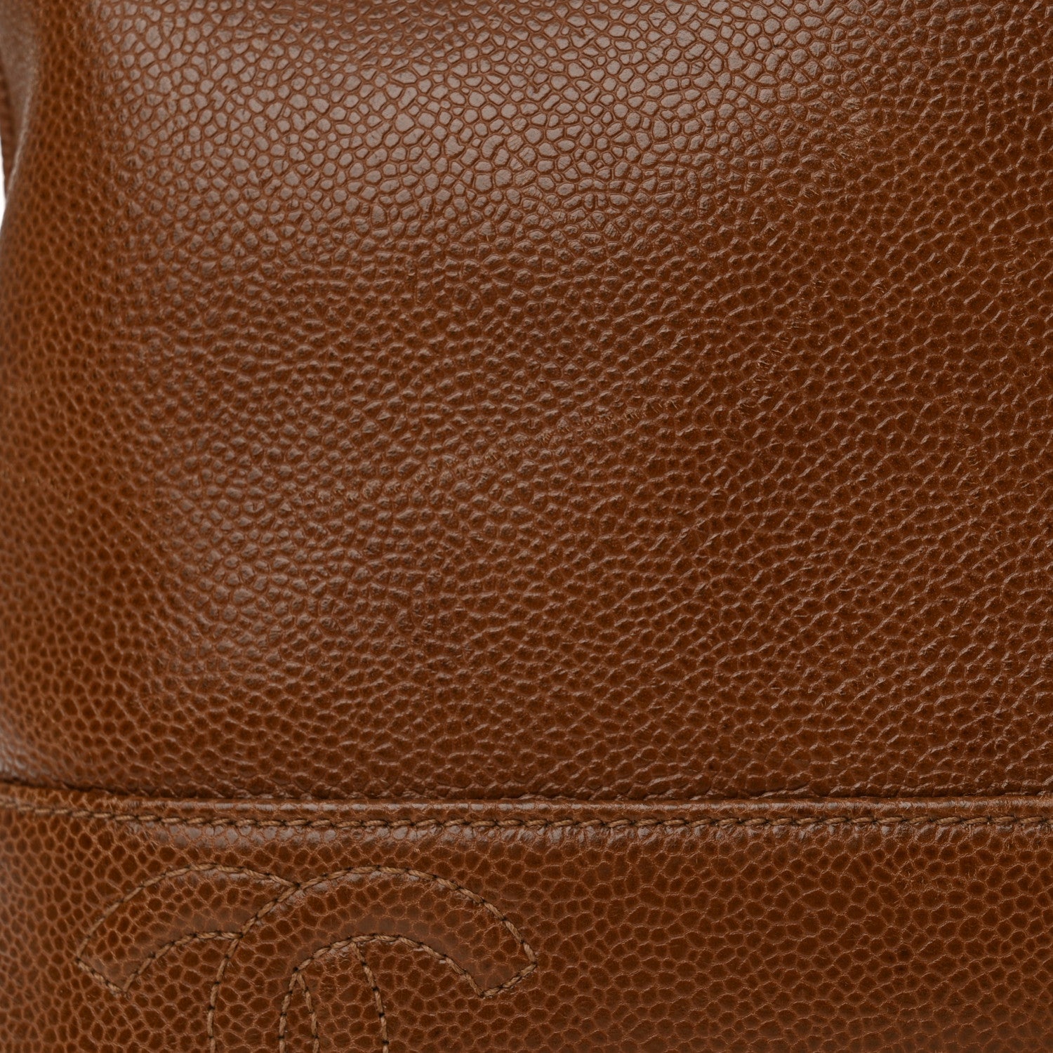 Chanel Caviar CC Shoulder Bag Brown 13 of 15