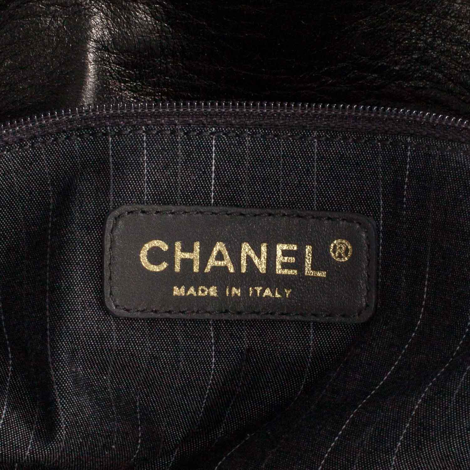 Chanel Lambskin Medium Westminster Pearl Flap Black 6 of 9