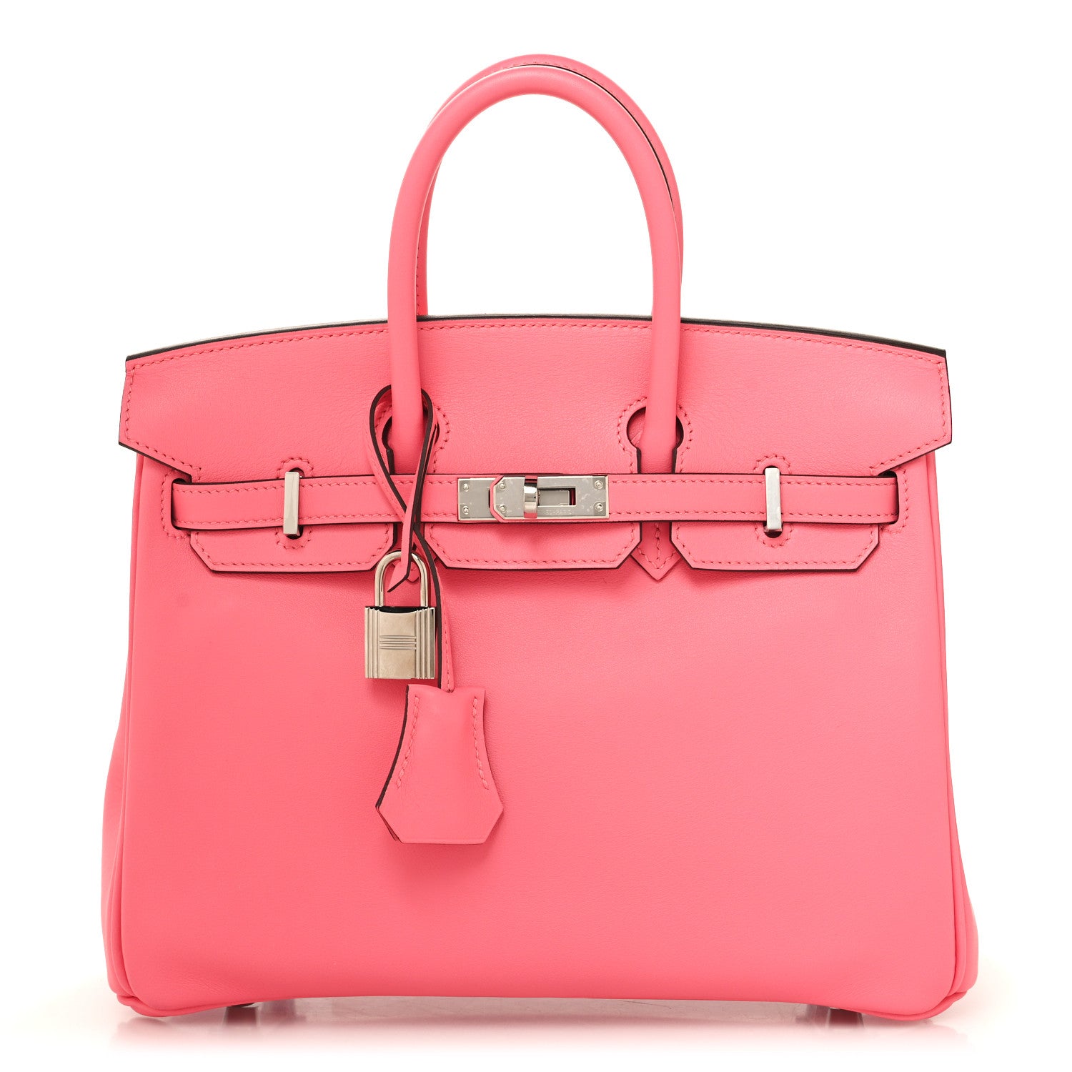 Hermes Swift Birkin 25 Rose Azalee 1 of 12