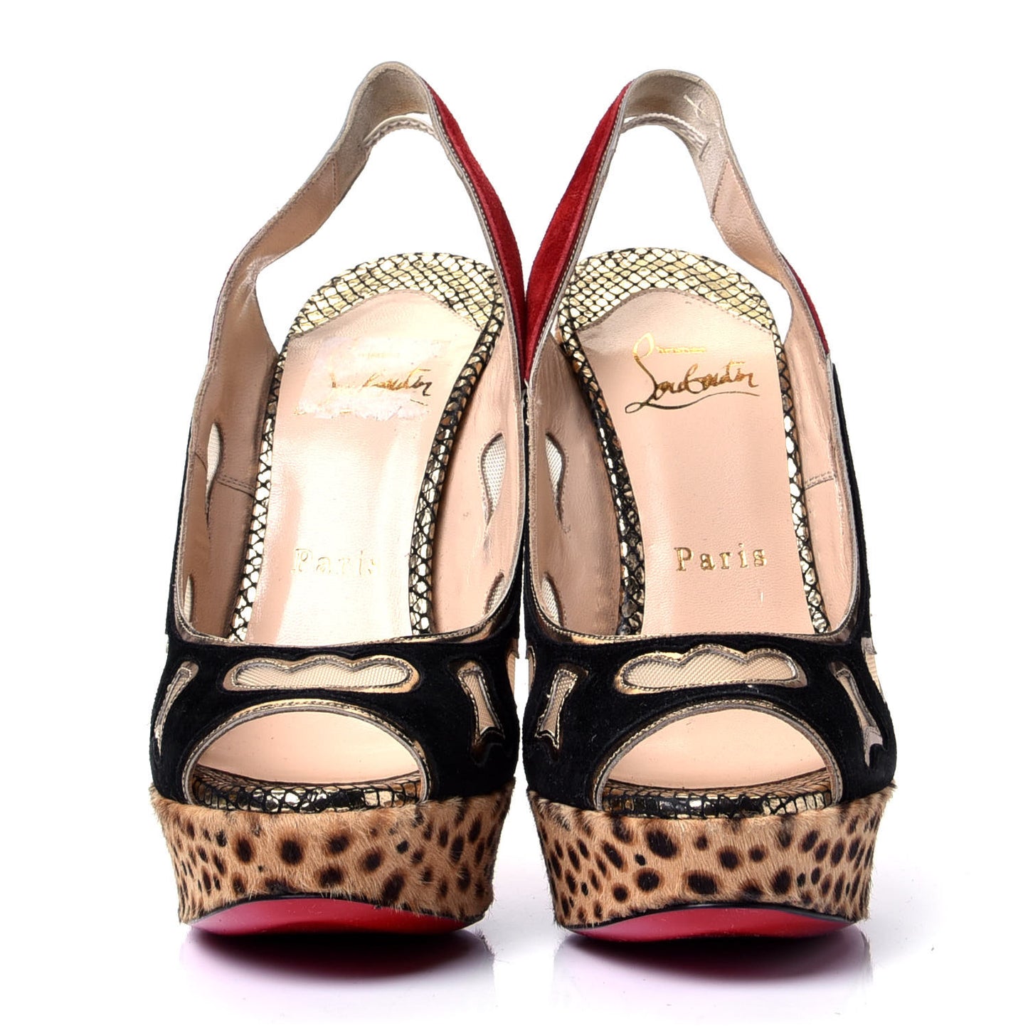 Suede Miralep 140 Pumps 36 Black Gold