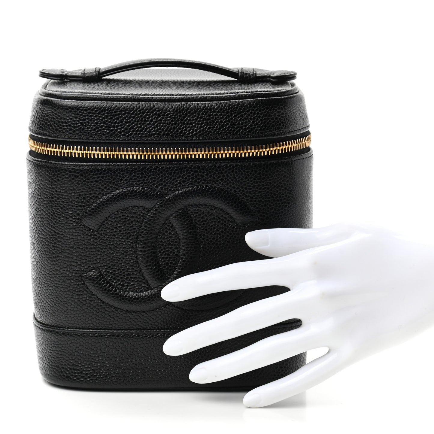 Caviar Vanity Cosmetic Case Black