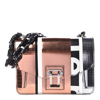 Proenza Schouler Metallic Calfskin Hava Patchwork Shoulder Bag Copper 1 of 9