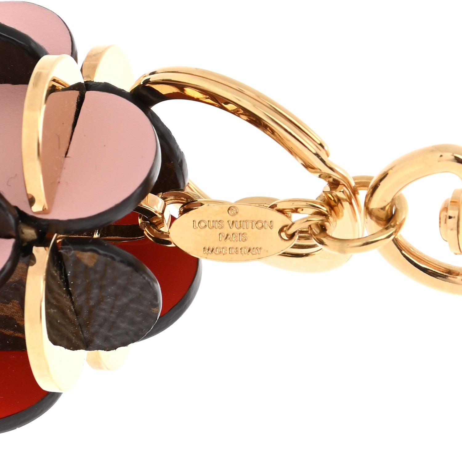 Louis Vuitton Monogram Flowering Bag Charm Key Ring 3 of 4