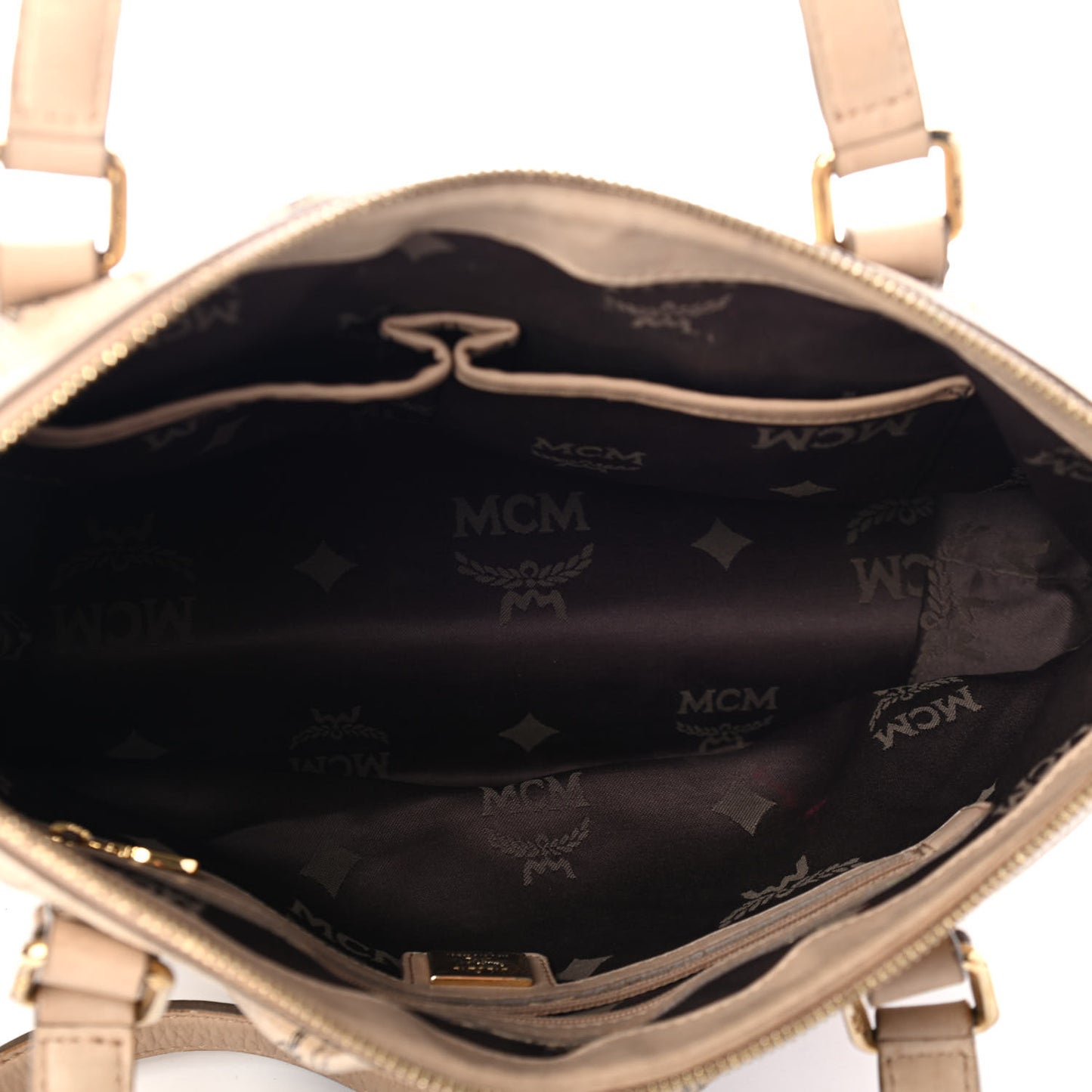 Visetos Medium Essentials Shopper Tote Beige