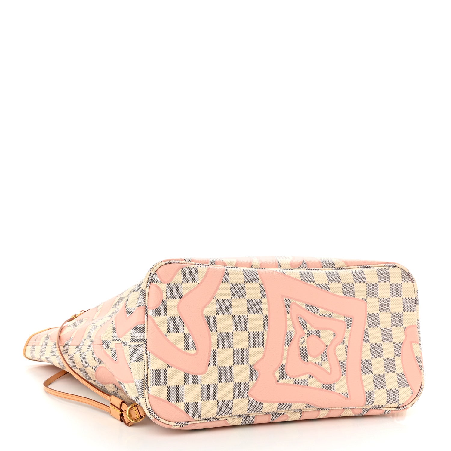 Louis Vuitton Damier Azur Tahitienne Neverfull MM 4 of 10