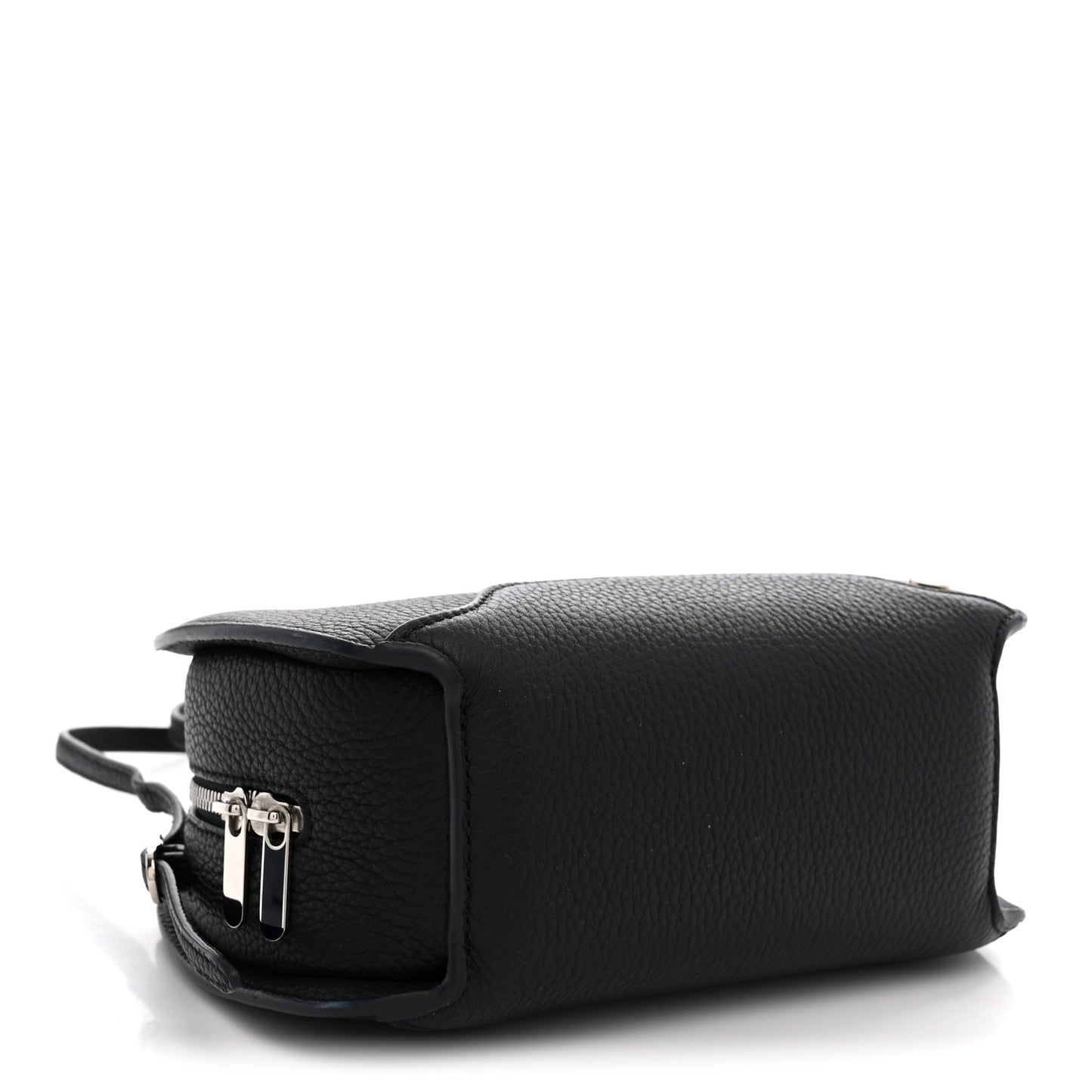 Grained Calfskin Sesia Crossbody Black