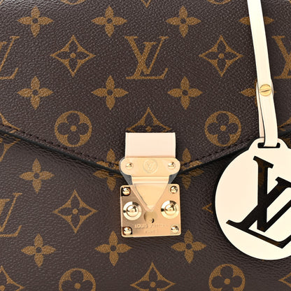 Louis Vuitton Monogram Braided Pochette Metis Creme Beige 7 of 9