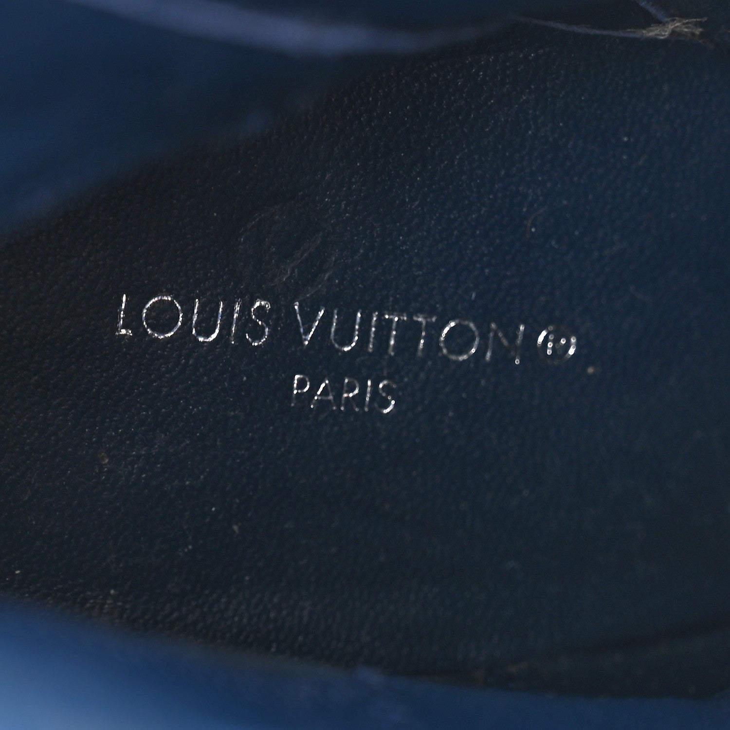 Louis Vuitton Denim Monogram Silhouette Ankle Boots 37 Navy Blue 6 of 9