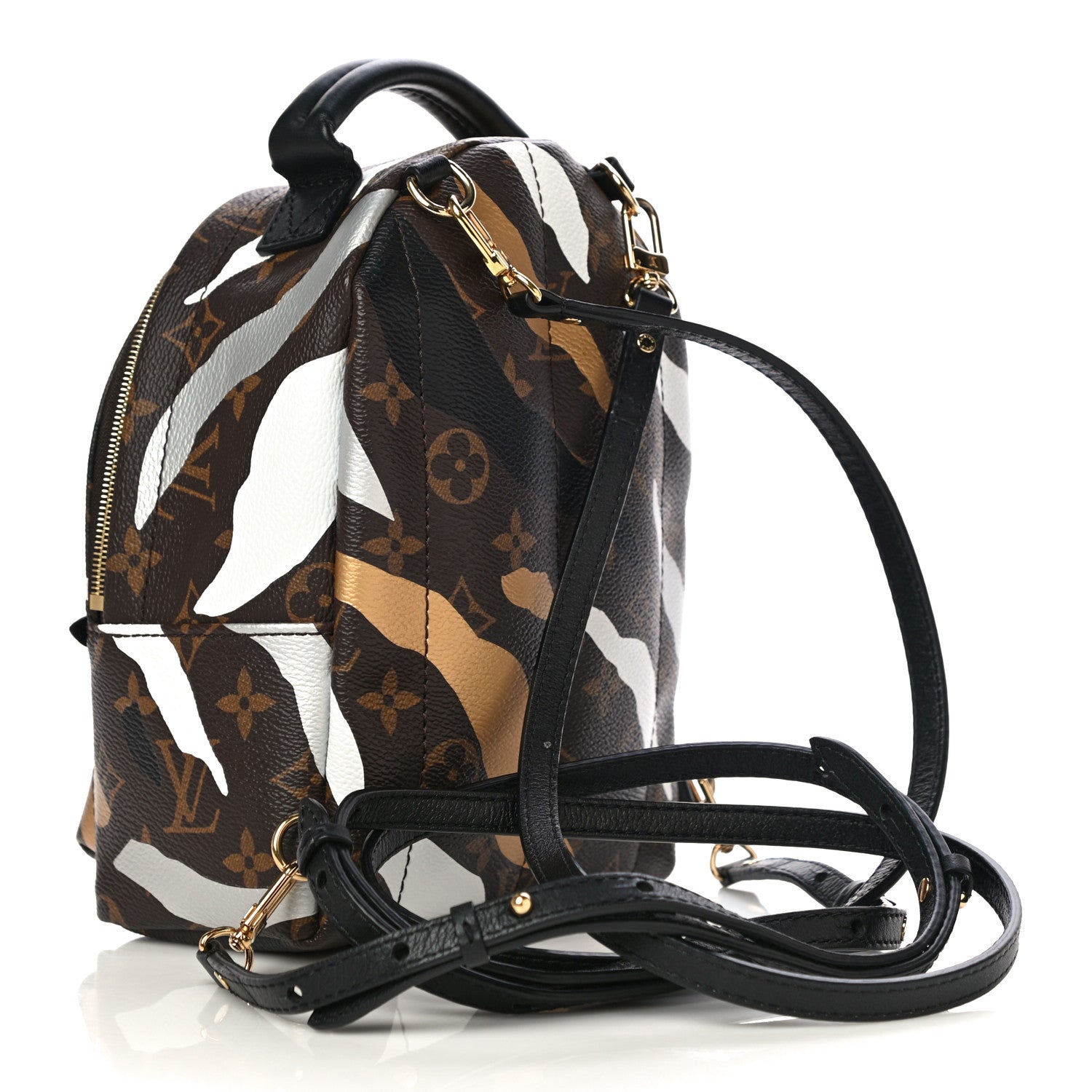 Louis Vuitton X LOL Monogram Palm Springs Backpack Mini Gold Silver 3 of 9