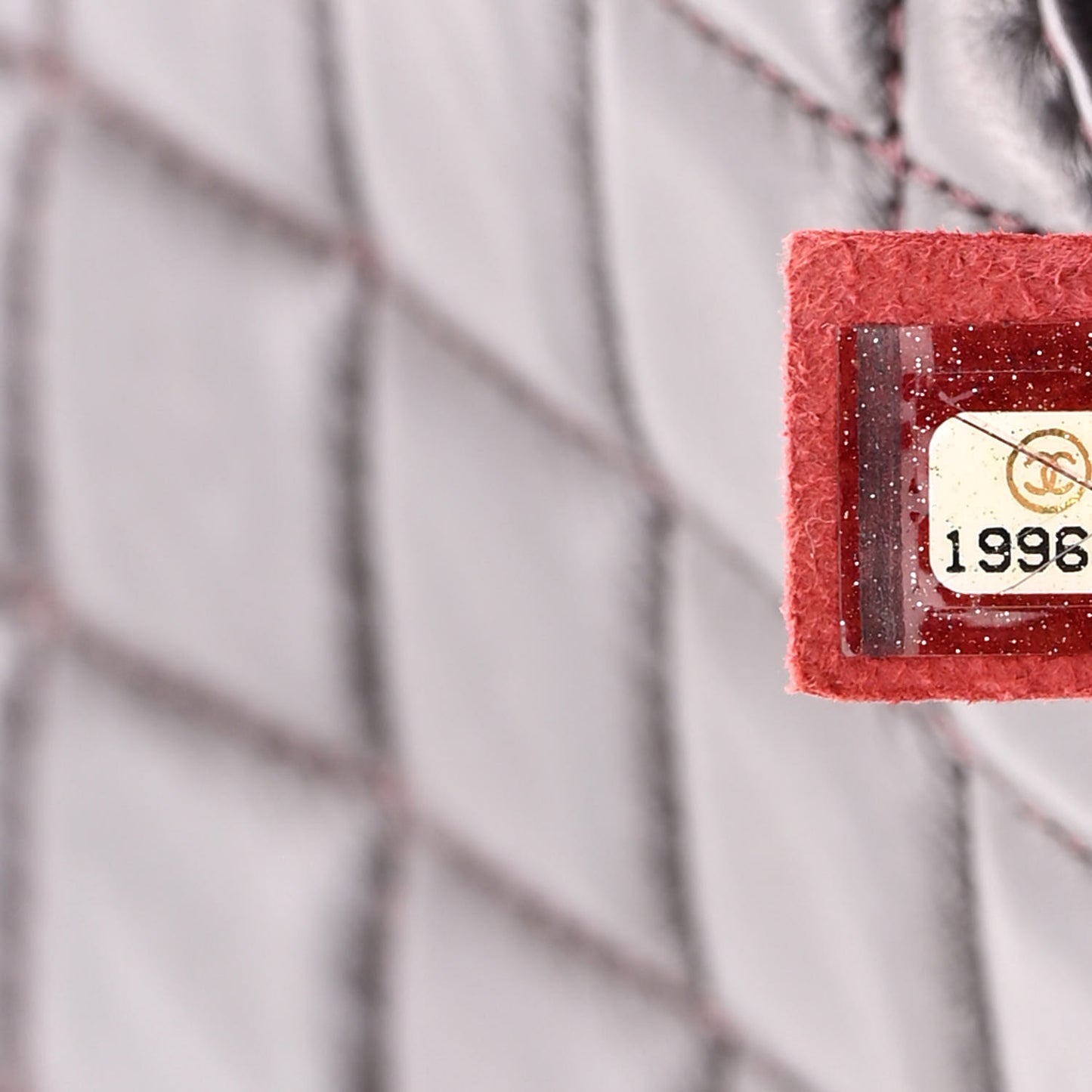 Lambskin Quilted Jumbo Coco Loop Flap Burgundy