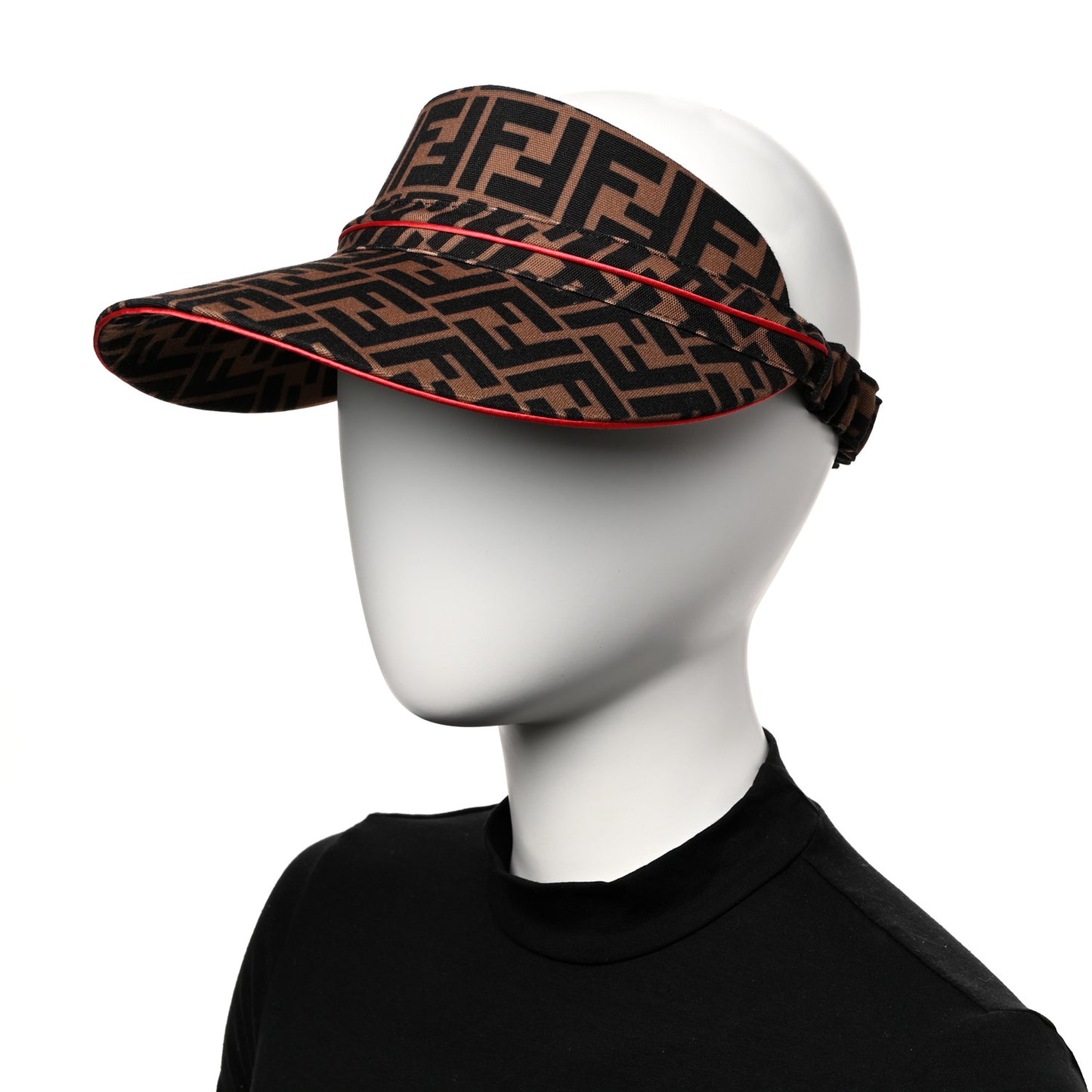 Nylon FF Logo Visor Tobacco Rosso