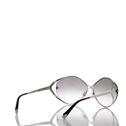 Louis Vuitton Laurel Round Sunglasses Z0411U Silver 4 of 7