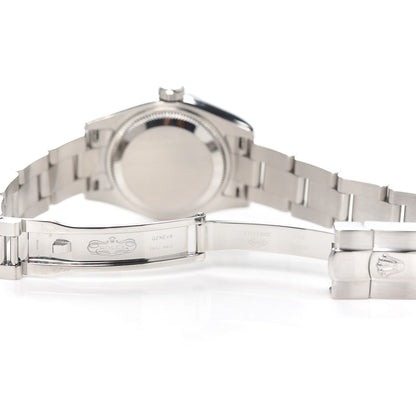 Rolex Stainless Steel 26mm Oyster Perpetual DateJust Watch White Roman 179160 5 of 5