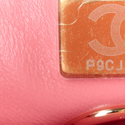 Chanel Caviar Quilted Mini Coco Handle Flap Pink 8 of 11