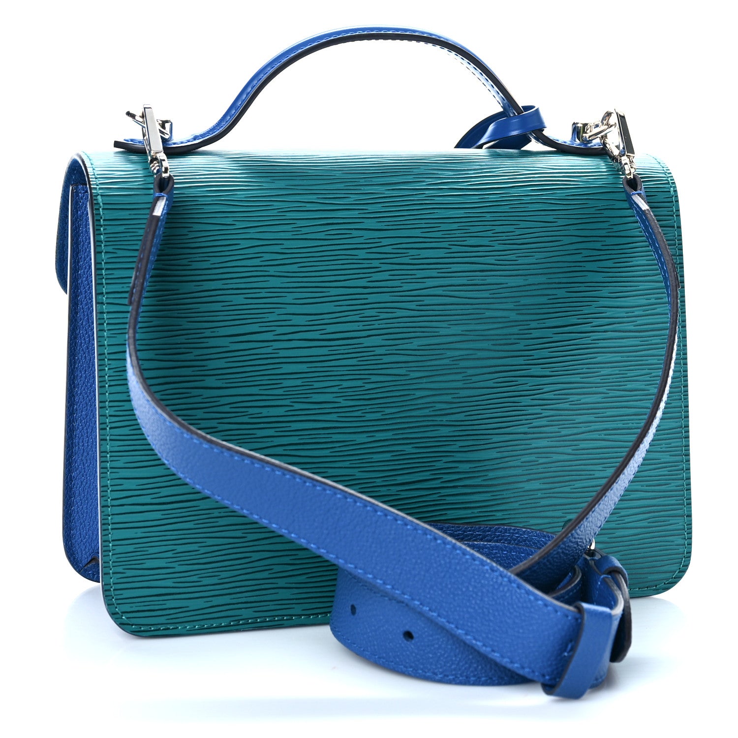 Louis Vuitton Epi Neo Monceau Emerald Green Indigo 3 of 11