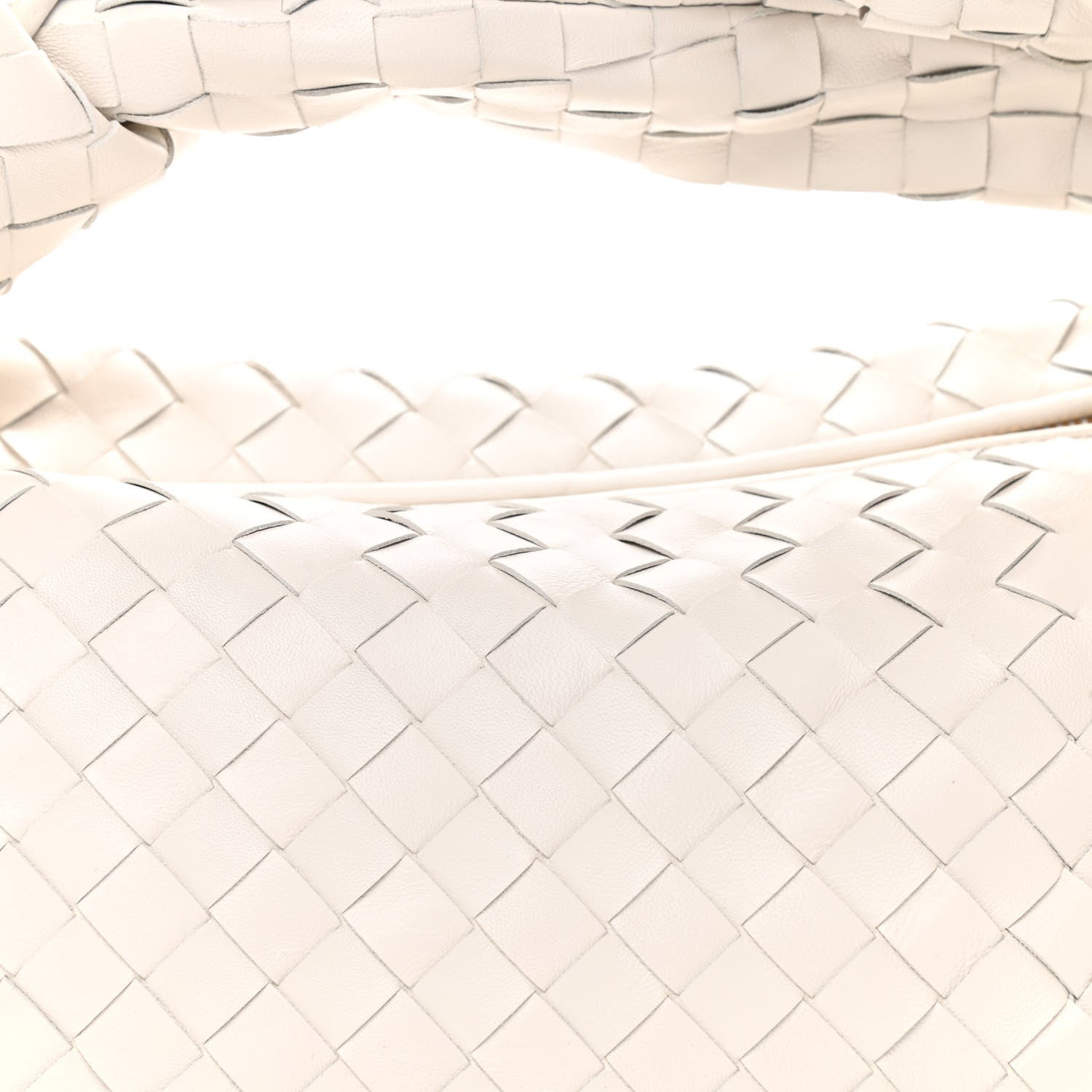 Bottega Veneta Nappa Intrecciato Teen Jodie Hobo White 9 of 11