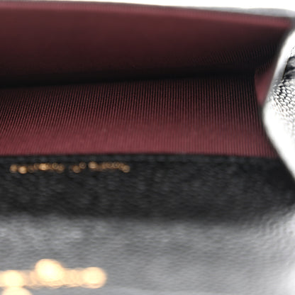 Chanel Caviar Quilted Flap Card Holder Black 5 of 10