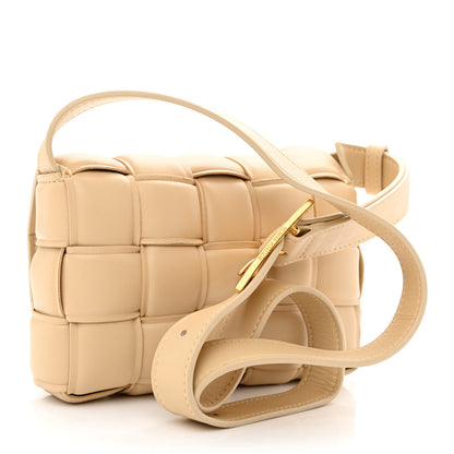 Bottega Veneta Nappa Maxi Intreccio Small Padded Cassette Crossbody Bag Porridge 3 of 10