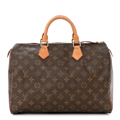 Louis Vuitton Monogram Speedy 35 1 of 10
