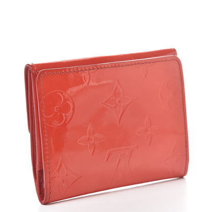 Louis Vuitton Vernis Ludlow Wallet Orange Sunset 3 of 8