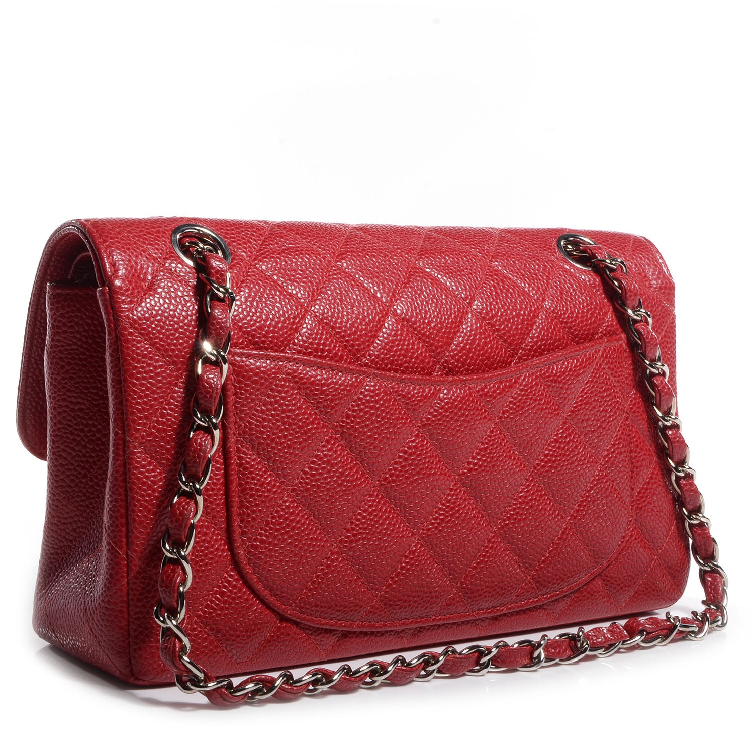 Chanel Caviar Medium Double Flap Red 3 of 8