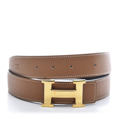 Hermes Swift Epsom 32mm H Belt 100 Black Gold 3 of 6
