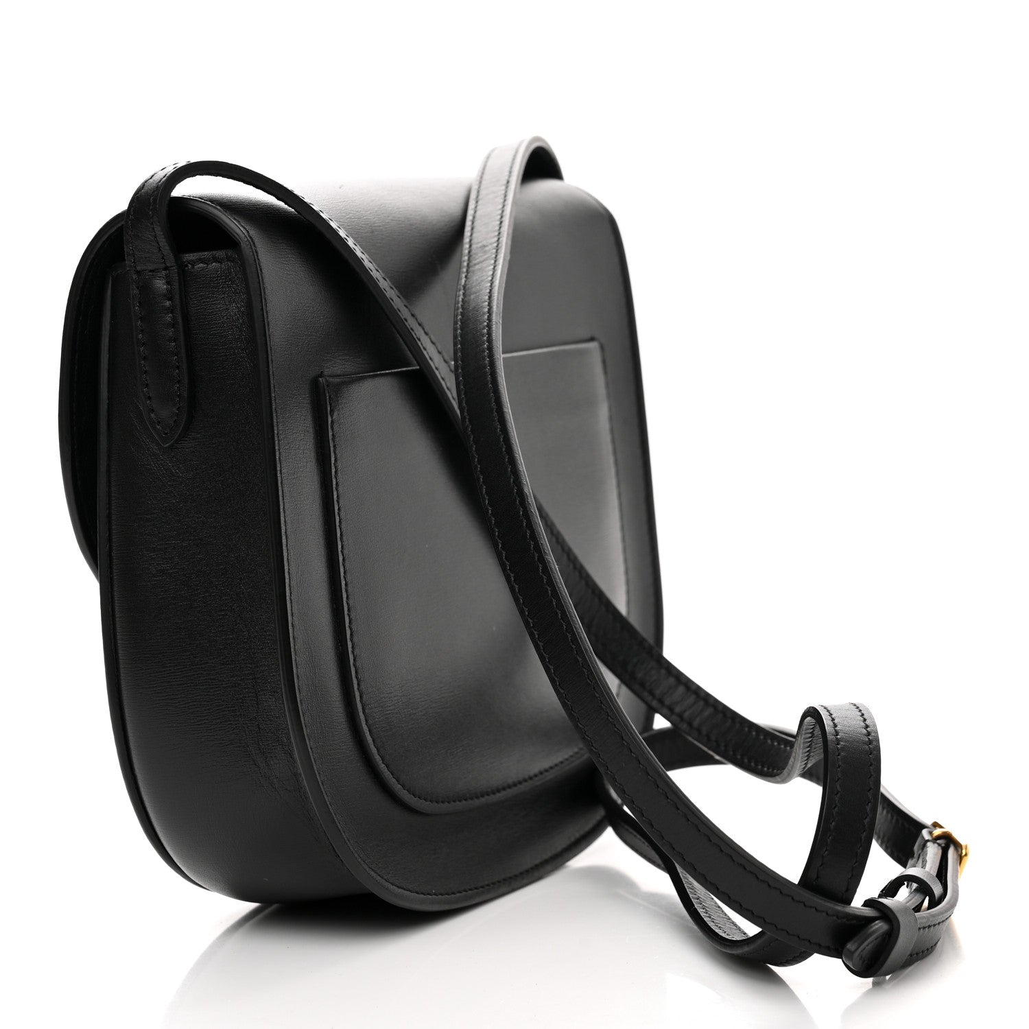 Celine Palmelato Calfskin Small Trotteur Black 2 of 9