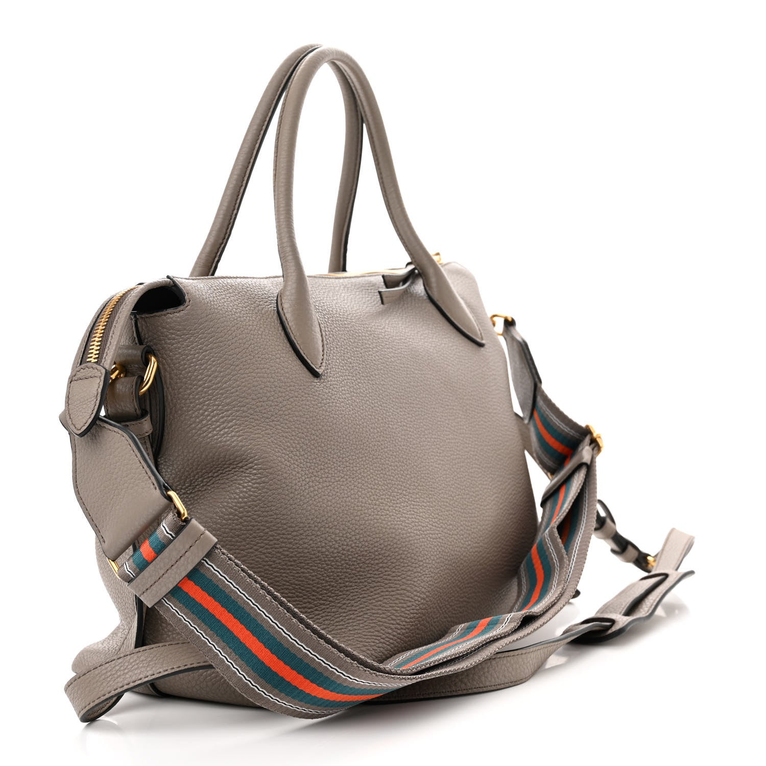 Prada Vitello Daino Shopping Tote Argilla 3 of 12