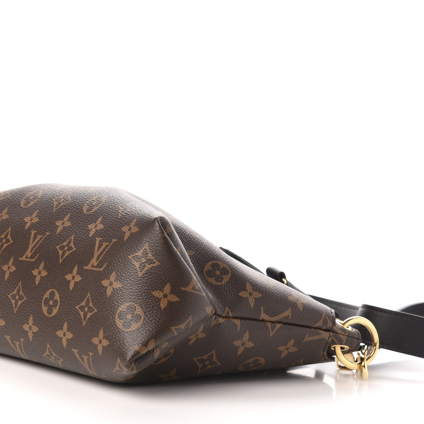 Monogram Flower Zipped Tote PM Black