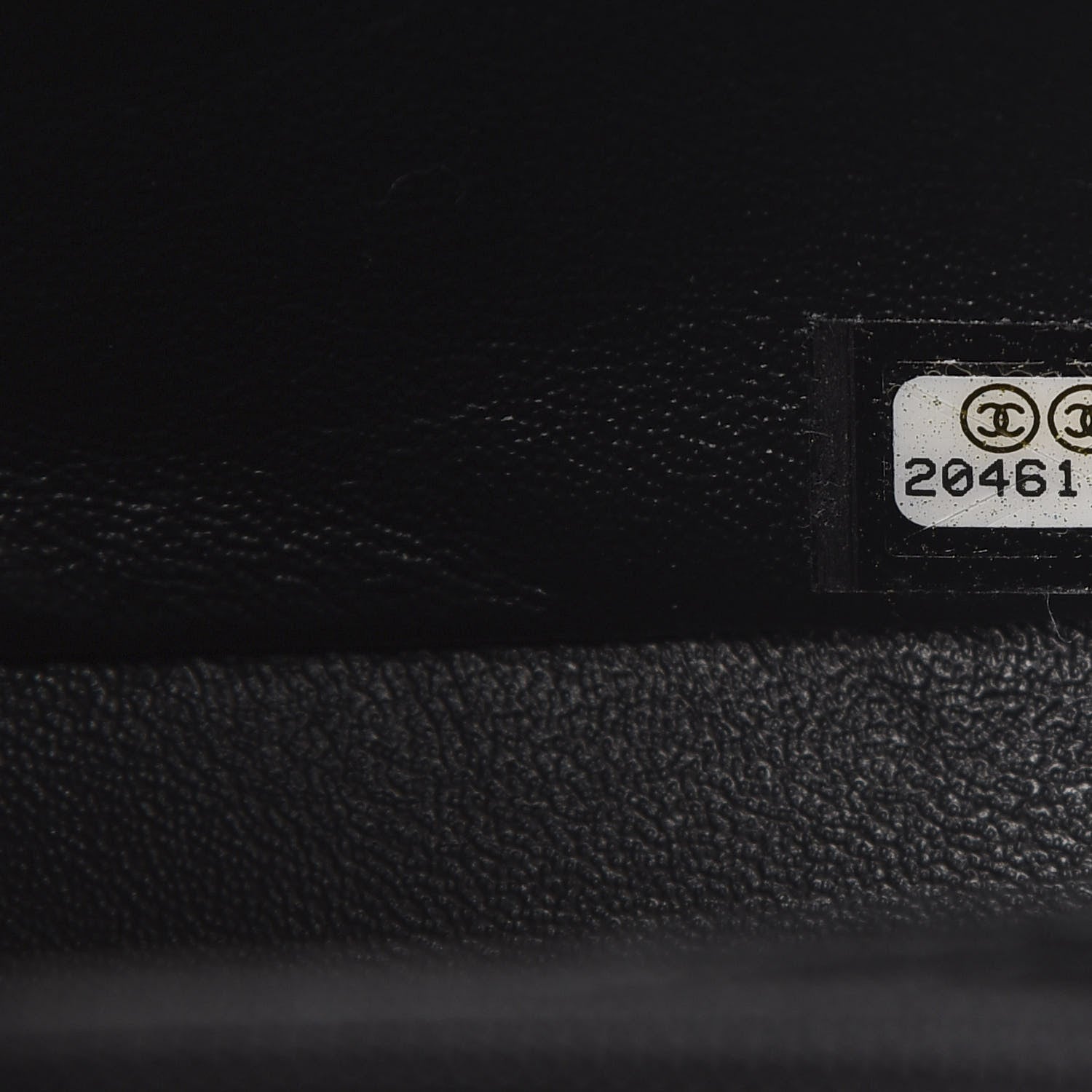 Chanel Lambskin Quilted Mini Square Flap Black 6 of 9