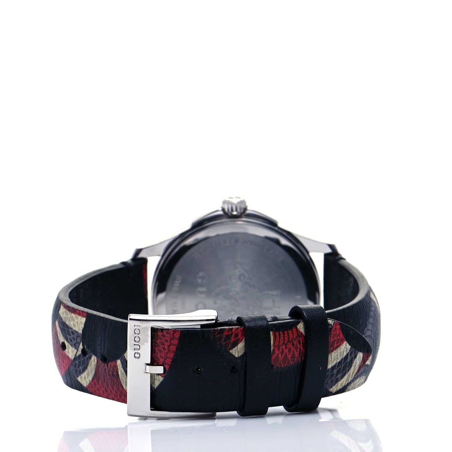 Stainless Steel Calfskin 38mm Le Marche Des Merveilles Snake Quartz Watch Black