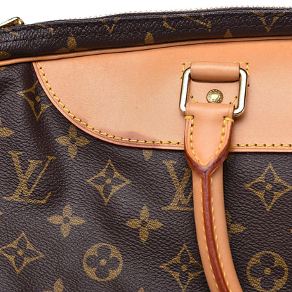Louis Vuitton Monogram Alize 2 Compartment Luggage Travel Bag 9 of 13