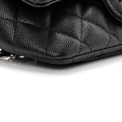 Chanel Caviar Quilted Glasses Case With Chain Black 10 of 12