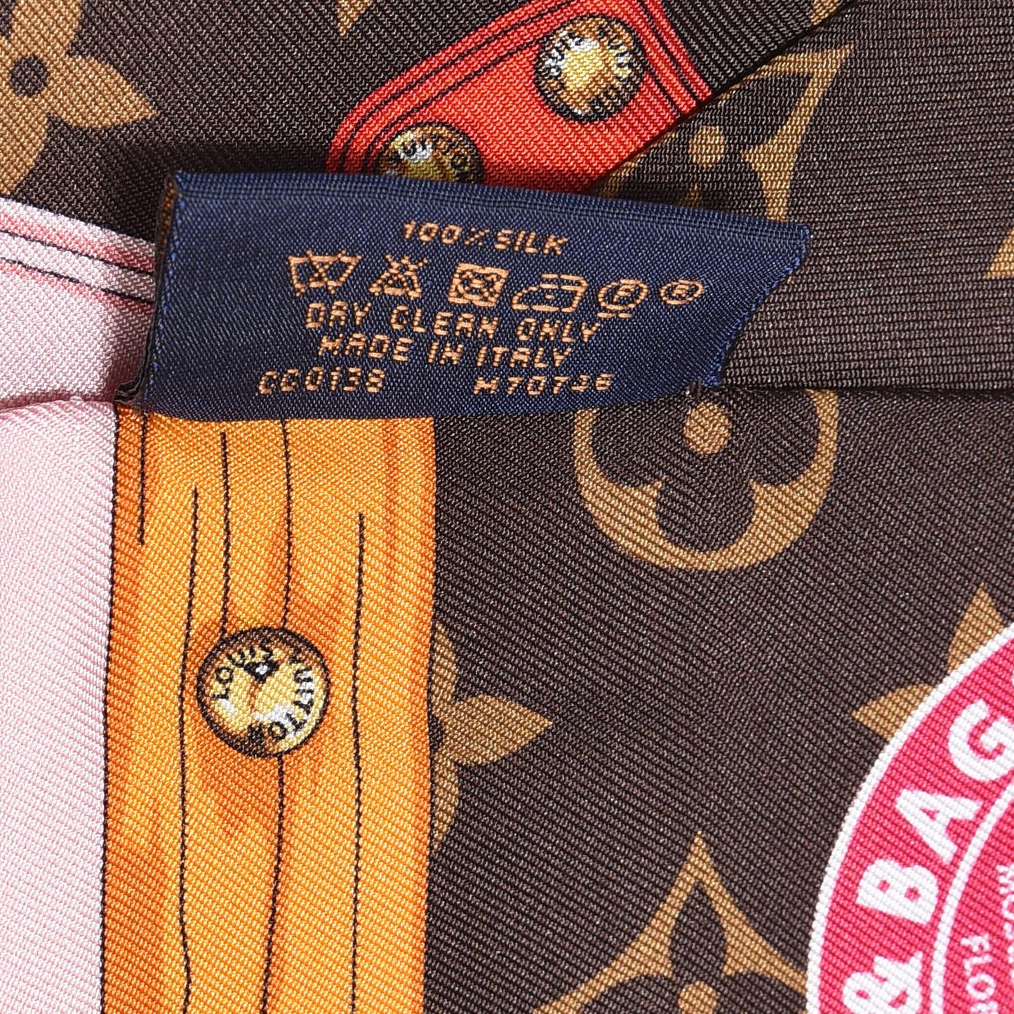 Silk Monogram Summer Trunks Bandeau Brown
