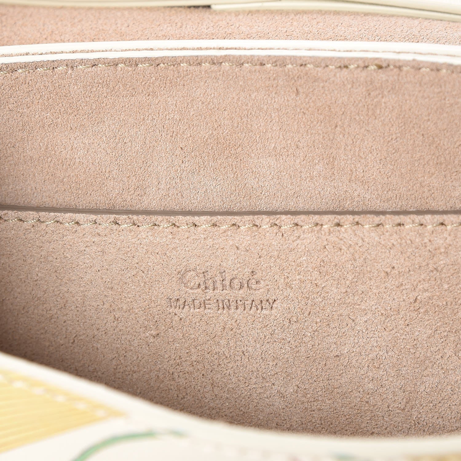 Chloe Calfskin Printed Mini Drew Bi-Color Shoulder Bag Light Multicolor 7 of 8