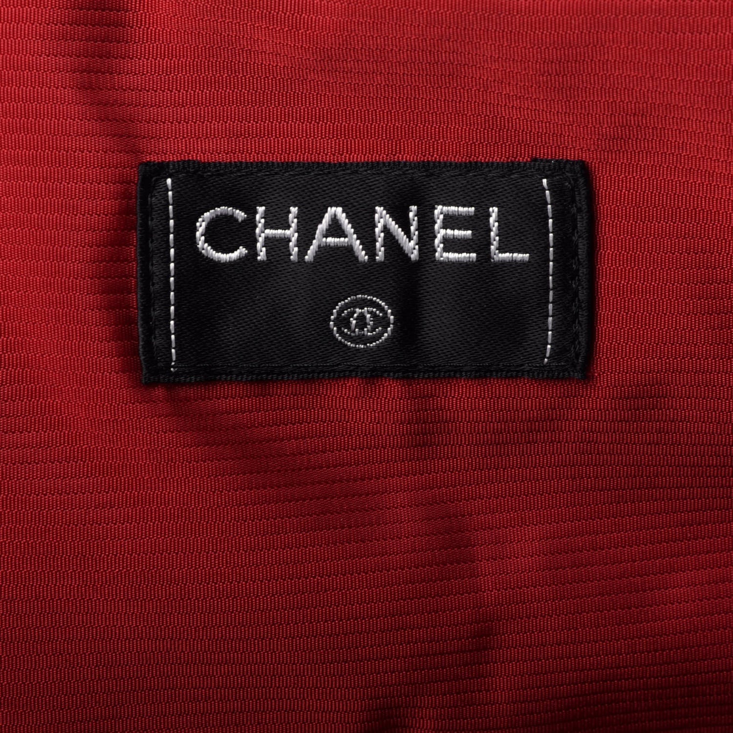 Chanel Nylon Travel Duffel Bag Black 6 of 11
