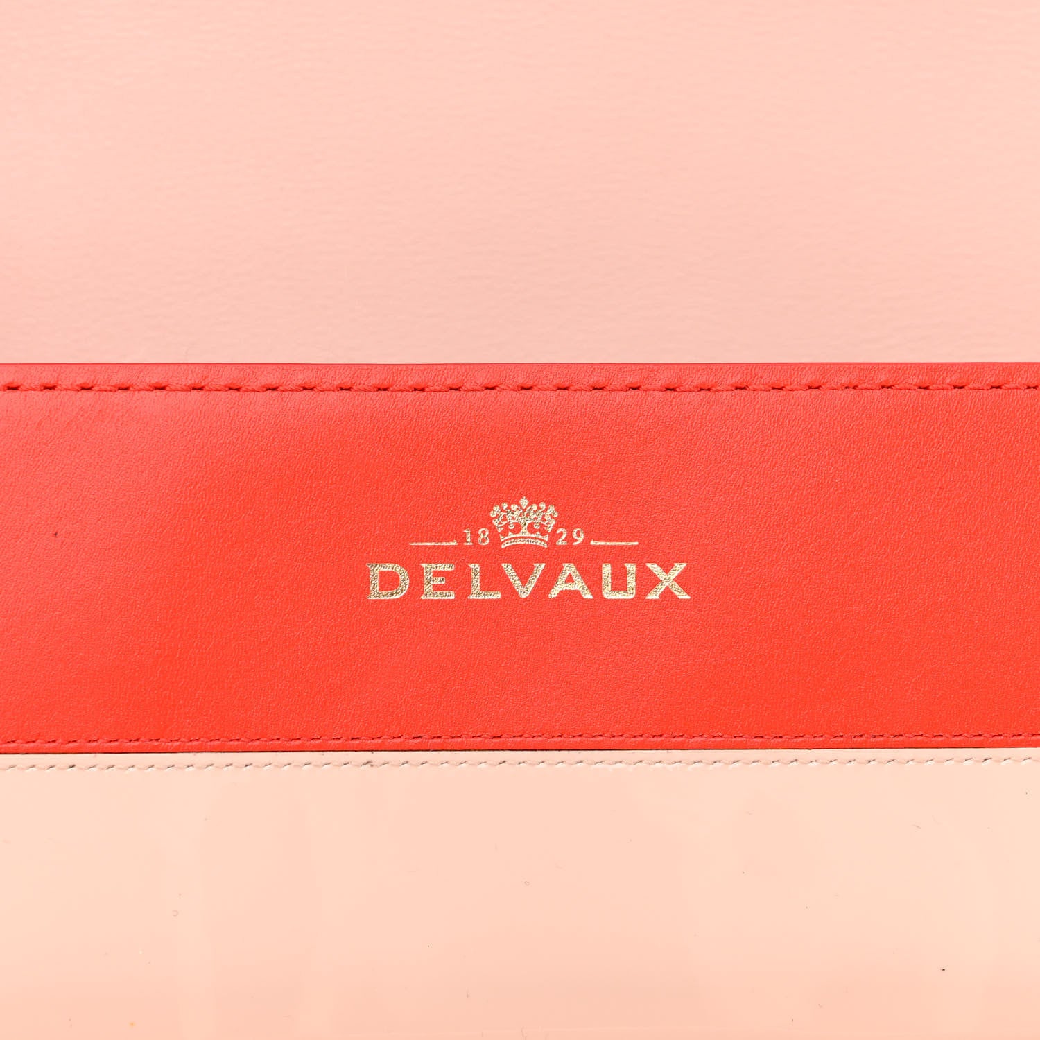 Delvaux Patent Calfskin PM Madame Shoulder Bag Red Nude 6 of 12