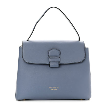 Burberry Derby Calfskin House Check Medium Camberley Slate Blue 1 of 12