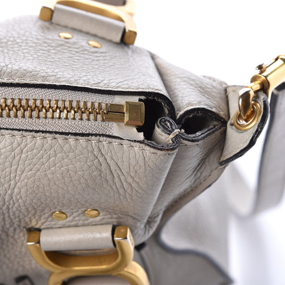 Chloe Calfskin Medium Marcie Satchel Cashmere Grey 16 of 16
