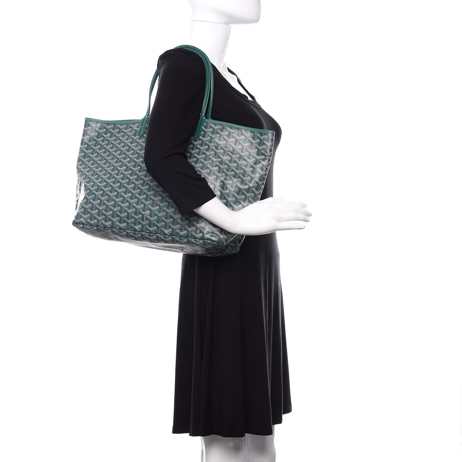 Goyard Goyardine Saint Louis PM Green 2 of 11