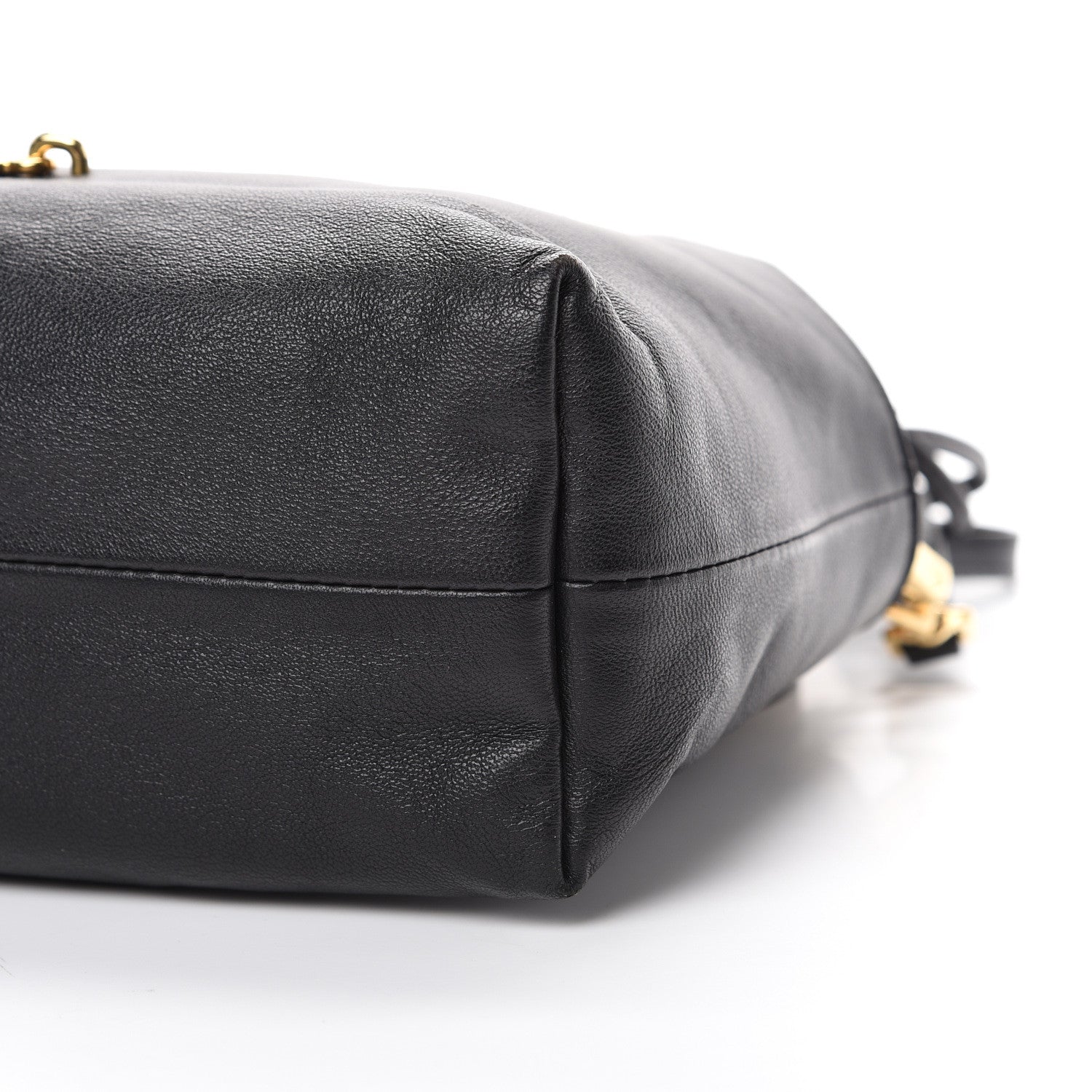 Burberry Calfskin House Check Little Crush Black 10 of 11